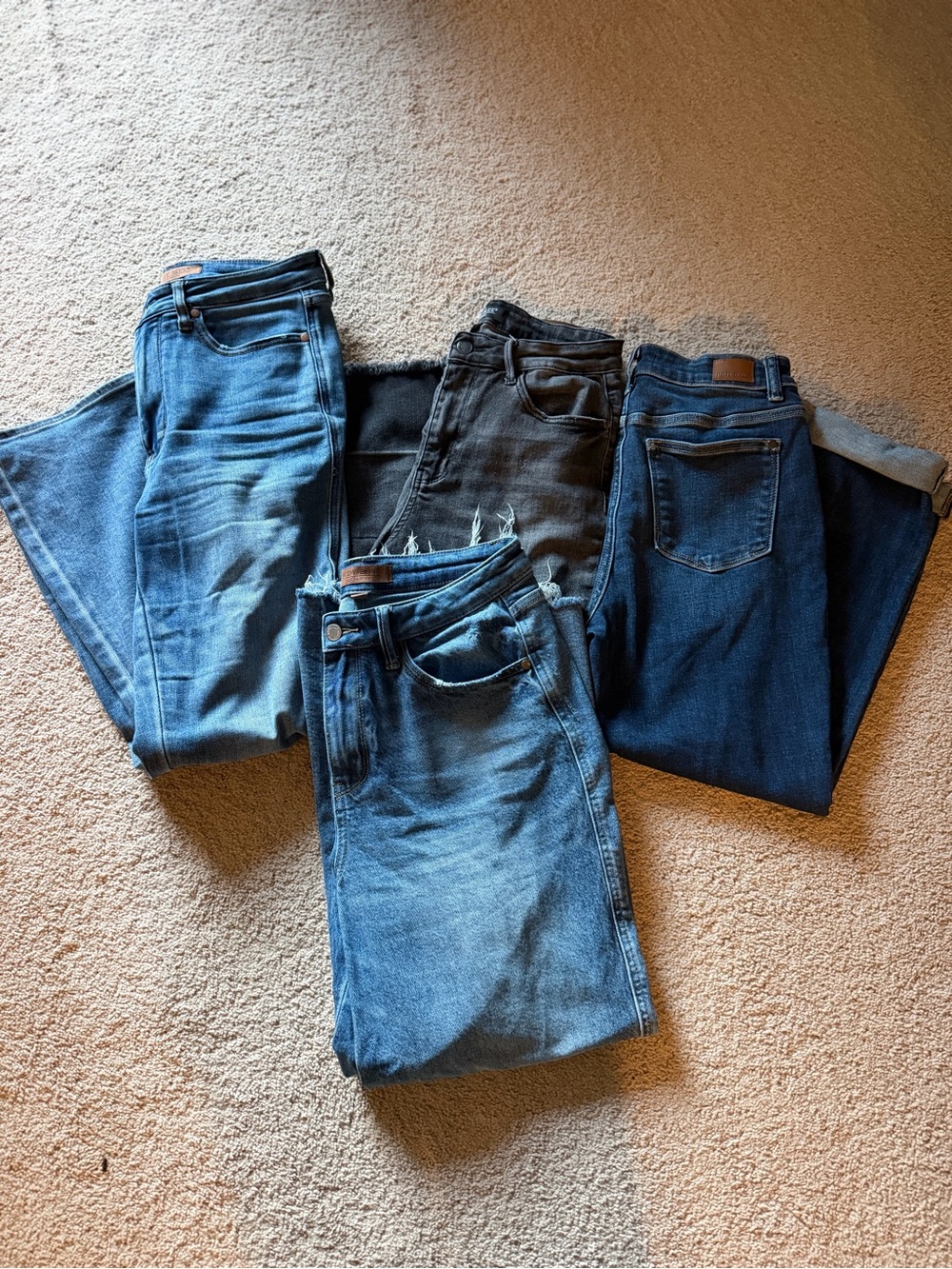 Judy Blue High Rise Petite Jeans Bundle 7/28